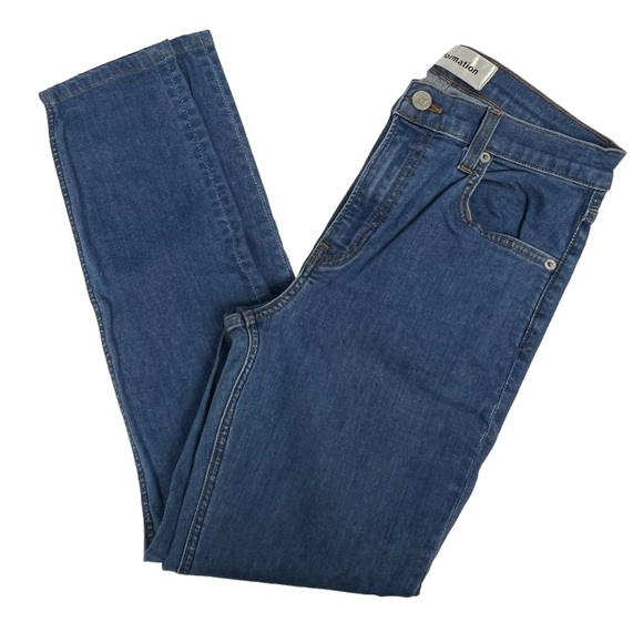 Reformation High Rise Blue Jeans - Picture 3 of 16